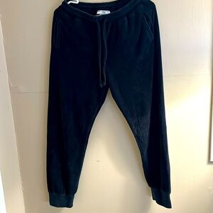 Sub_Urban Riot Black Terry Sweatpants